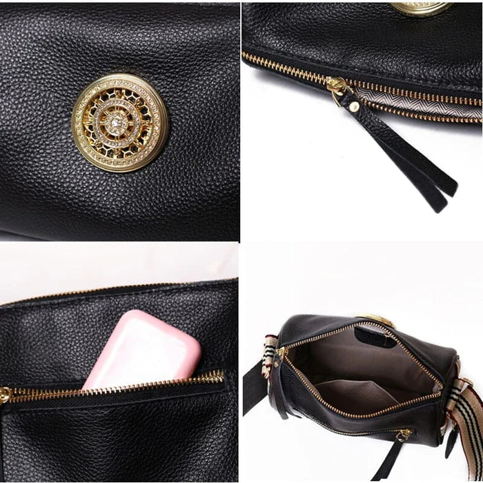 Bolsa de Couro Feminina Mega Fashion