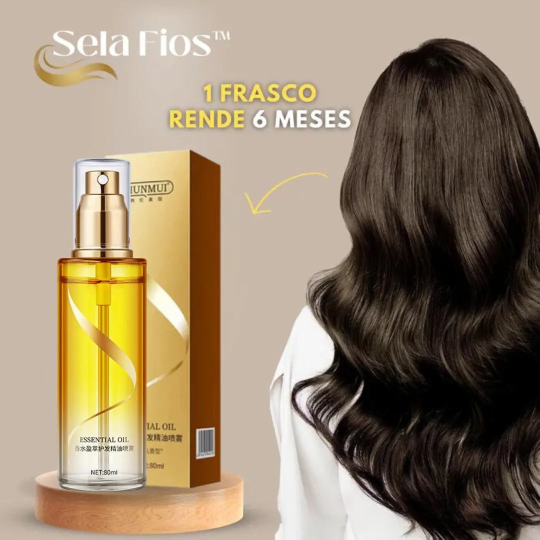 Spray de Cabelo SelaFios 10 em 1 + Brinde